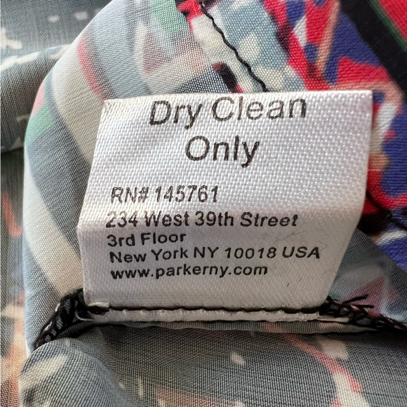 PARKER Black Pink Graphic Digital Print Sleeveless Maxi Dress Tie Back D… - Picture 11 of 12